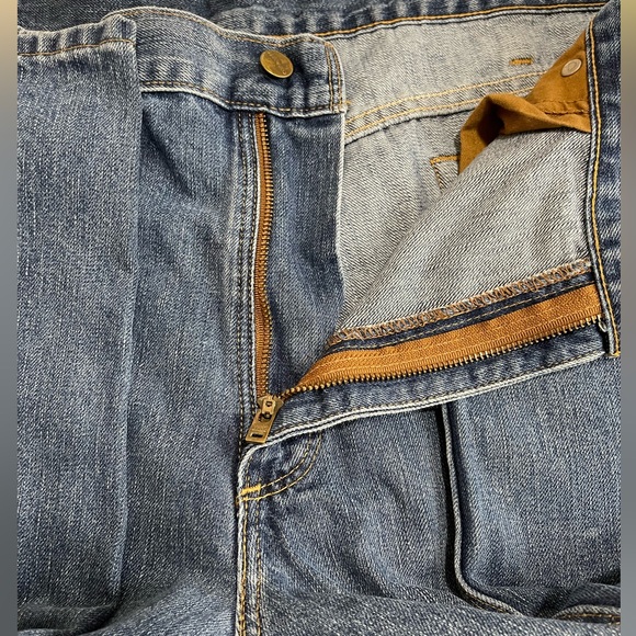 Carhartt Mens Blue Jeans Size 42x30 - Picture 5 of 9